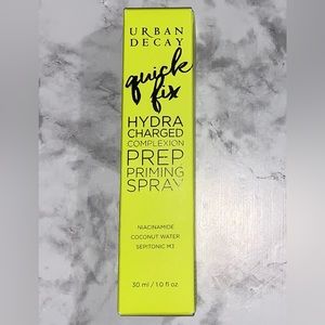 New! Urban Decay Quick Fix Hydracharged Prep Priming Spray 1oz